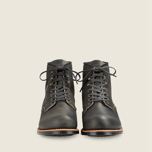 Red Wing Heritage Boots Blacksmith - 6-Inch Rough & Tough Læder - Mørke Grå - Herre 7819-WHQIR